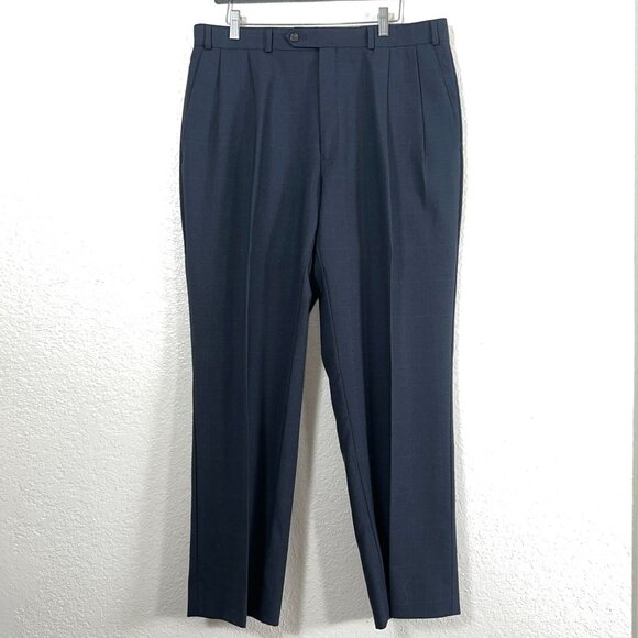 Ralph Lauren RRL Navy Check 2pc 100% Wool Suit Men's Size 42R/W35 - Picture 9 of 12